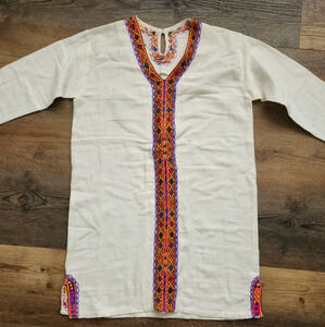 Girls beige Lemlem by Liya Kebede tunic
